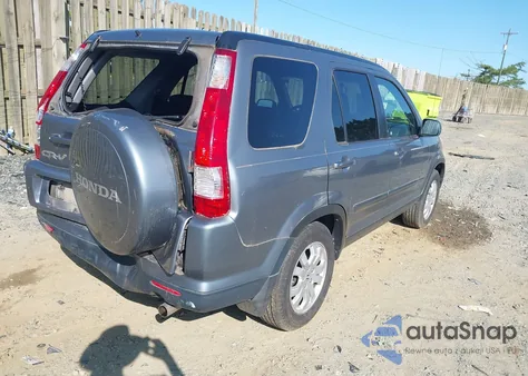 2005 Honda Cr-V Se/Ex из США, поврежденный, VIN SHSRD78965U342142